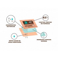 BOVEDA 62% 67GR REGULADOR CONTROL HUMEDAD CURADO