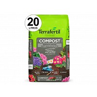 COMPOST SUSTRATO POROSO TERRAFERTIL 20 DM3