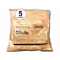 MULCHING GROWERS COBERTOR PAJA DE TRIGO 5 LITROS / 100 GR