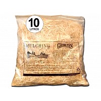 MULCHING GROWERS COBERTOR PAJA DE TRIGO 10 LITROS / 200 GR