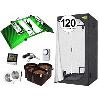 KIT INDOOR COMPLETO COGORDO P1200 CARPA PROBOX 120 NEGRO
