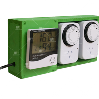 PANEL CONTROLADOR INDOOR TERMOHIGROMETRO Y TIMER