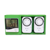 PANEL CONTROLADOR INDOOR TERMOHIGROMETRO Y TIMER