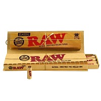 SEDAS RAW CONNOISSEUR CLASSIC KING SIZE + FILTROS PRE ROLLED