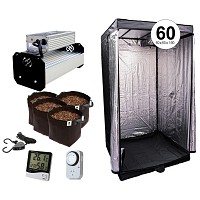 KIT INDOOR CARPA 60 GS ILUMINACIONES MX 50 ACCESORIO MACETAS