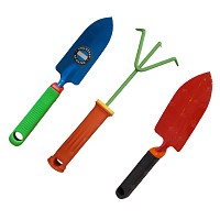 KIT HERRAMIENTAS LJ PARA JARDINERIA PROFESIONAL CON RASTRILLO -42989