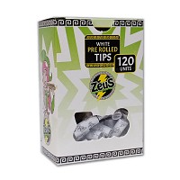 FILTROS TIPS ZEUS PRE ROLLED WHITE 120U