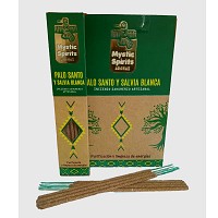 CAJA DE SAHUMERIOS MYSTIC SPIRIT PALO SANTO SALVIA BLANCA 15GR