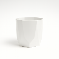 MACETA PLASTICA T&A PLASTICS FACETADA MOD. 20