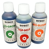 BIOBIZZ TRYPACK ORIGINAL FERTILIZANTES CULTIVO INDOOR 250ML