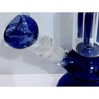 BONG PIREX PRECOLADOR ATRAPAHIELO GRANDE AZUL