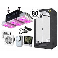 COMBO COMPLETO GROWTECH 300W LED CARPA 80 ACCESORIOS