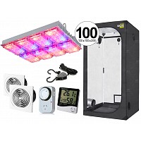 COMBO COMPLETO GROWTECH 180W CREE LED CARPA ACCESORIOS