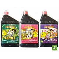 COMBO TOP CROP VEG BLOOM CANDY 1LT - DEEPER - BIG ONE - BARRIER 250ML