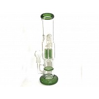 BONG PIREX PRECOLADOR ATRAPAHIELO WAX VERDE 32 CM