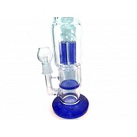 BONG PIREX PRECOLADOR ATRAPAHIELO WAX AZUL 32 CM