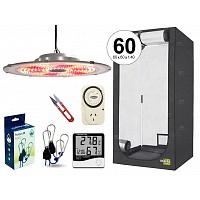 INDOOR KIT CULTIVO LED ORBITER 80 CARPA GARDEN ECOPRO 60