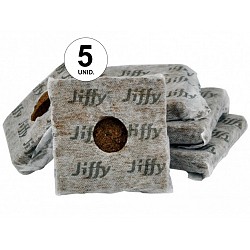 JIFFYS BLOCK FIBRA DE COCO ORIGINALES IMPORTADOS GERMINADOR X5