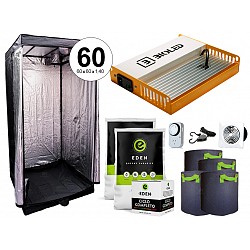 KIT INDOOR LED BIOLED RG55I CARPA CULTIVO SUSTRATOS MACETAS