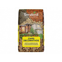 CHIPS DECORATIVOS TERRAFERTIL CORTEZA DE PINO 5 DM3