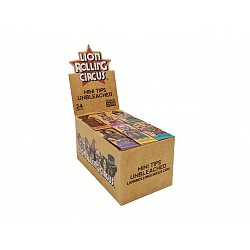 FILTROS MINI TIPS LION ROLLING CIRCUS UNBLEACHED CARTON