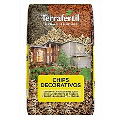 CHIPS DECORATIVOS TERRAFERTIL CORTEZA DE PINO 50 DM3