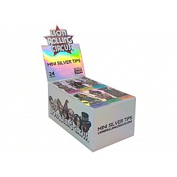 FILTROS TIPS LARGE LION ROLLING CIRCUS SILVER CARTON