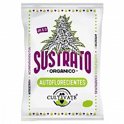 SUSTRATO CULTIVATE AUTOFLORECIENTES ORGÁNICO 100% 25 LITROS