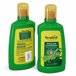 TERRAFERTIL FERTILIZANTE FOLLAJE ACTIVADOR POTENCIADO 330 CC