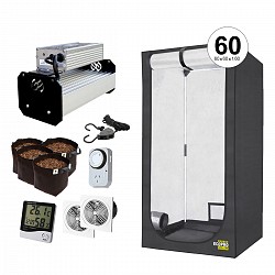 KIT INDOOR COMPLETO CARPA GARDEN 60 GS ILUMINACIONES MX50