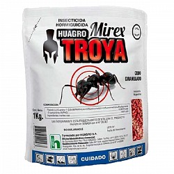 INSECTICIDA HUAGRO HORMIGUICIDA MIREX TROYA CEBO GRANULADO 1KG