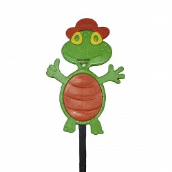 TUTOR DE PLASTICO 50CM FORMA TORTUGA LJ