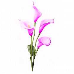 FLOR PLASTICA DECORATIVA TULIPAN VIOLETA 65CM -2306028