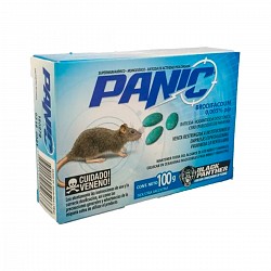 RATICIDA PANIC CEBO PARA CONTROL DE ROEDORES 100GRS