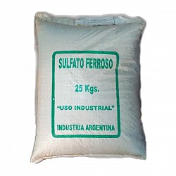 FERTILIZANTE LA JARDINERA GRANULADO SULFATO DE HIERRO 25KG