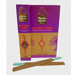 CAJA DE SAHUMERIOS MYSTIC SPIRIT PALO SANTO LAVANDA 15GR