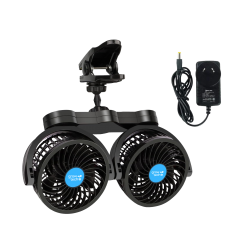 VENTILADOR DOBLE GROWTECH INDOOR CON CLIP