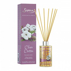 SAPHIRUS DIFUSOR AROMATIZANTE DE AMBIENTE CLEAN COTTON