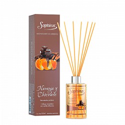 SAPHIRUS DIFUSOR AROMATIZANTE DE AMBIENTE NARANJA Y CHOCOLATE