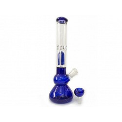 BONG PIREX PRECOLADOR ATRAPAHIELO GRANDE AZUL