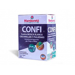 MAMBORETA CONFI INSECTICIDA 30CC (MOSCA BLANCA, COCHINILLA, PULGONES)