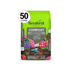 COMPOST SUSTRATO POROSO TERRAFERTIL 50 DM3