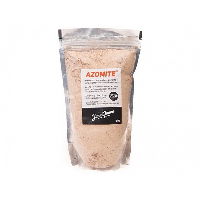 AZOMITE MICRONUTRIENTES MINERAL CULTIVO 1 KG