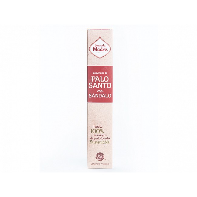 SAHUMERIOS SAGRADA MADRE PALO SANTO CON SANDALO