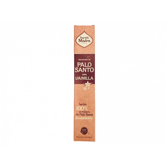 SAHUMERIOS SAGRADA MADRE PALO SANTO CON VAINILLA