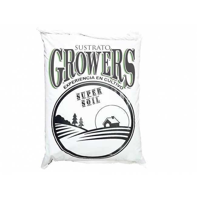 SUSTRATO GROWERS SUPER SOIL CULTIVO ORGÁNICO 20 LITROS