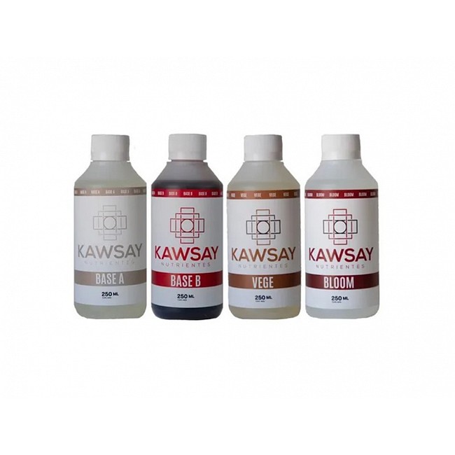 KAWSAY COMBO COMPLETO FERTILIZANTE APTO HIDROPONÍA 250 ML