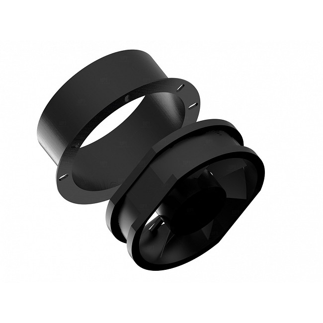 COOLER TURBINA 220V RULEMAN CON TOBERA 6P IMPRESIONAME 3D