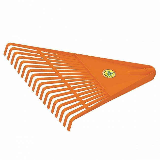 ESCOBA BARRE HOJAS TRAMONTINA CON MANGO 18 DIENTES 77850/781