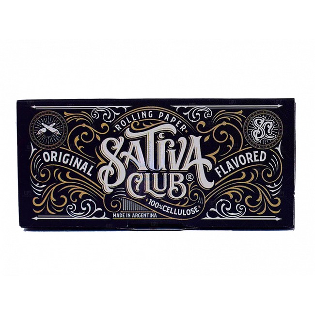 PAPEL PARA ARMAR SATIVA CLUB CELULOSA ORIGINAL FLAVORED